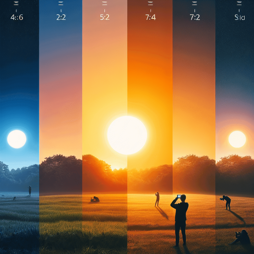 best times of day for phone photography