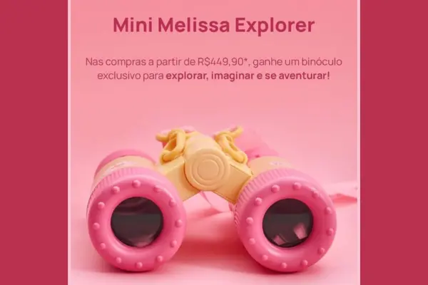brinde Melissa dia das crianças
