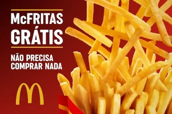 McFritas Grande grátis