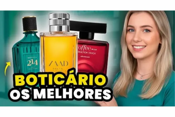 perfumes masculinos O Boticário